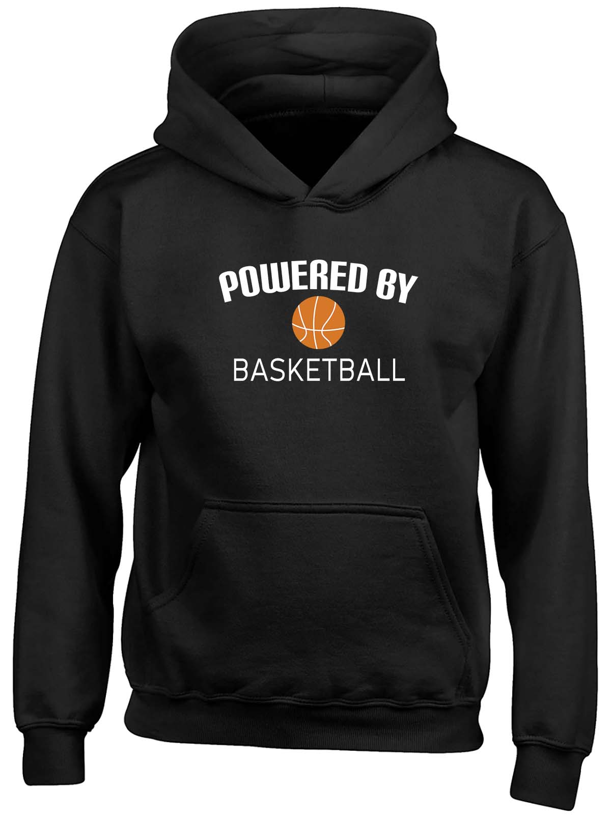 Powered by Basketball Childrens Kids Hooded Top Hoodie Boys Girls eBay
